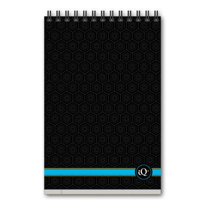 iQ+ Premium Writing Pad White Double Wire 6 x 9in 140 Sheets 69200