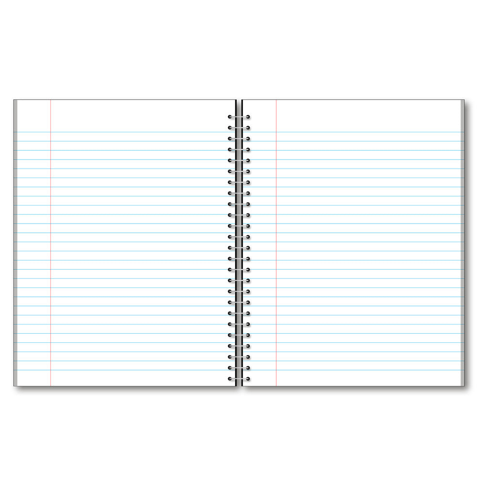 1 Subject Wirebound Notebook College Ruled 10.5 x 8in 70 Sheets  78102