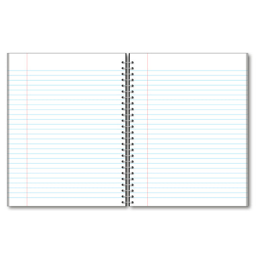1 Subject Wirebound Notebook College Ruled 10.5 x 8in 70 Sheets  78102