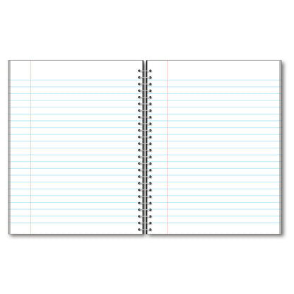3 Subject Wirebound Notebook Wide Ruled 10.5 x 8in 120 Sheets 78103