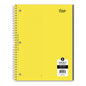 5 Subject Wirebound Notebook Wide Ruled 10.5 x 8in 180 Sheets 78107