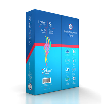 iQ Multipurpose Paper Pallet 8.5 x 11in 400 Reams 200,000 Sheets 80500