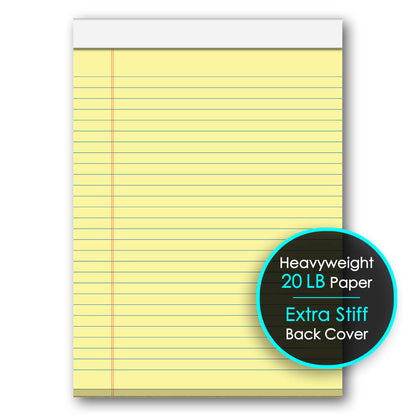 iQ+ Premium Writing Pad Canary 8.5 x 11in 70 Sheets 90180