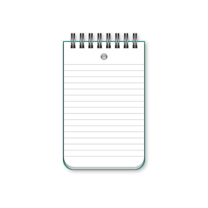 Poly Memo Book College Ruled 3" x 5" 100 Sheets 94350