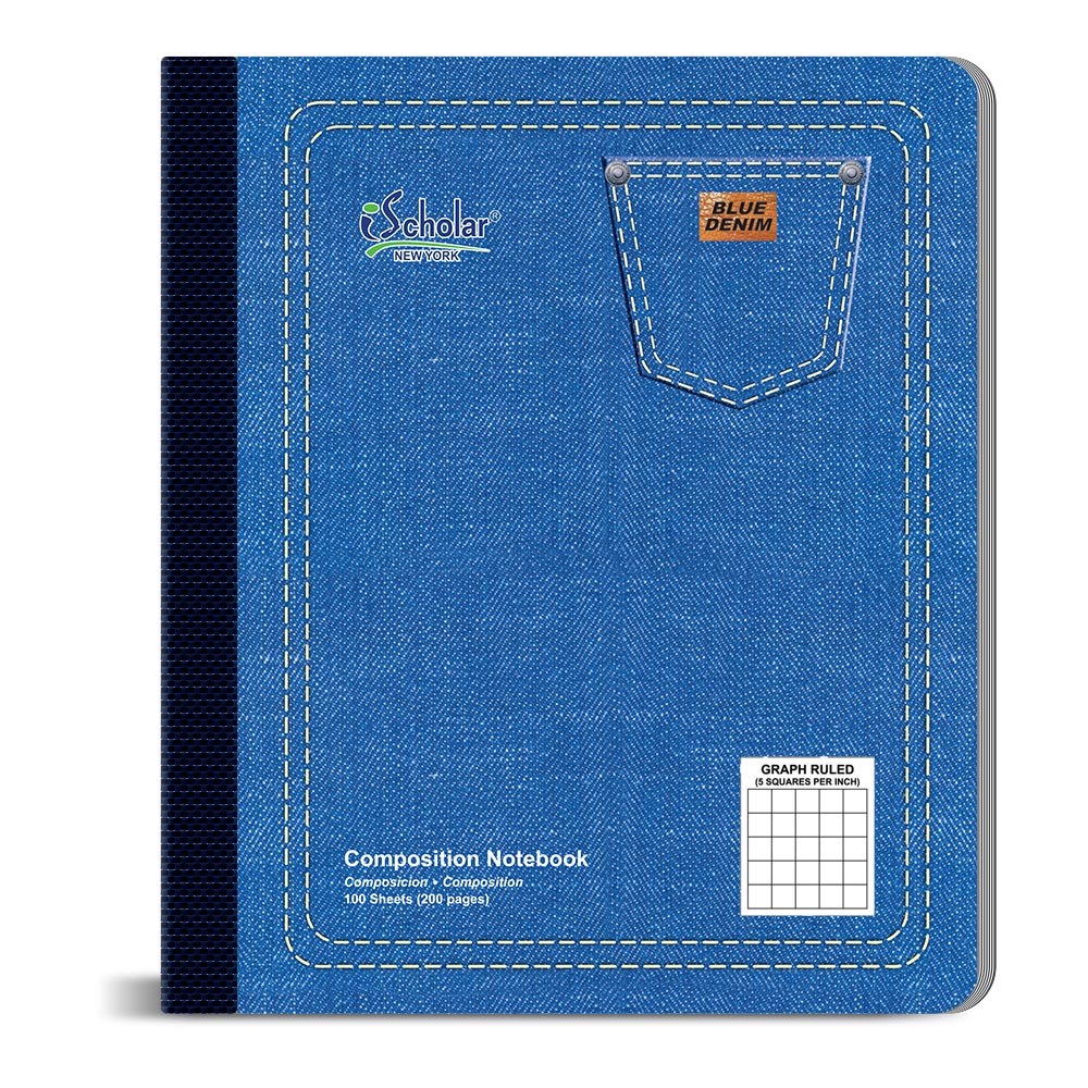 Notebook Quad/Denim (ASC 15212)