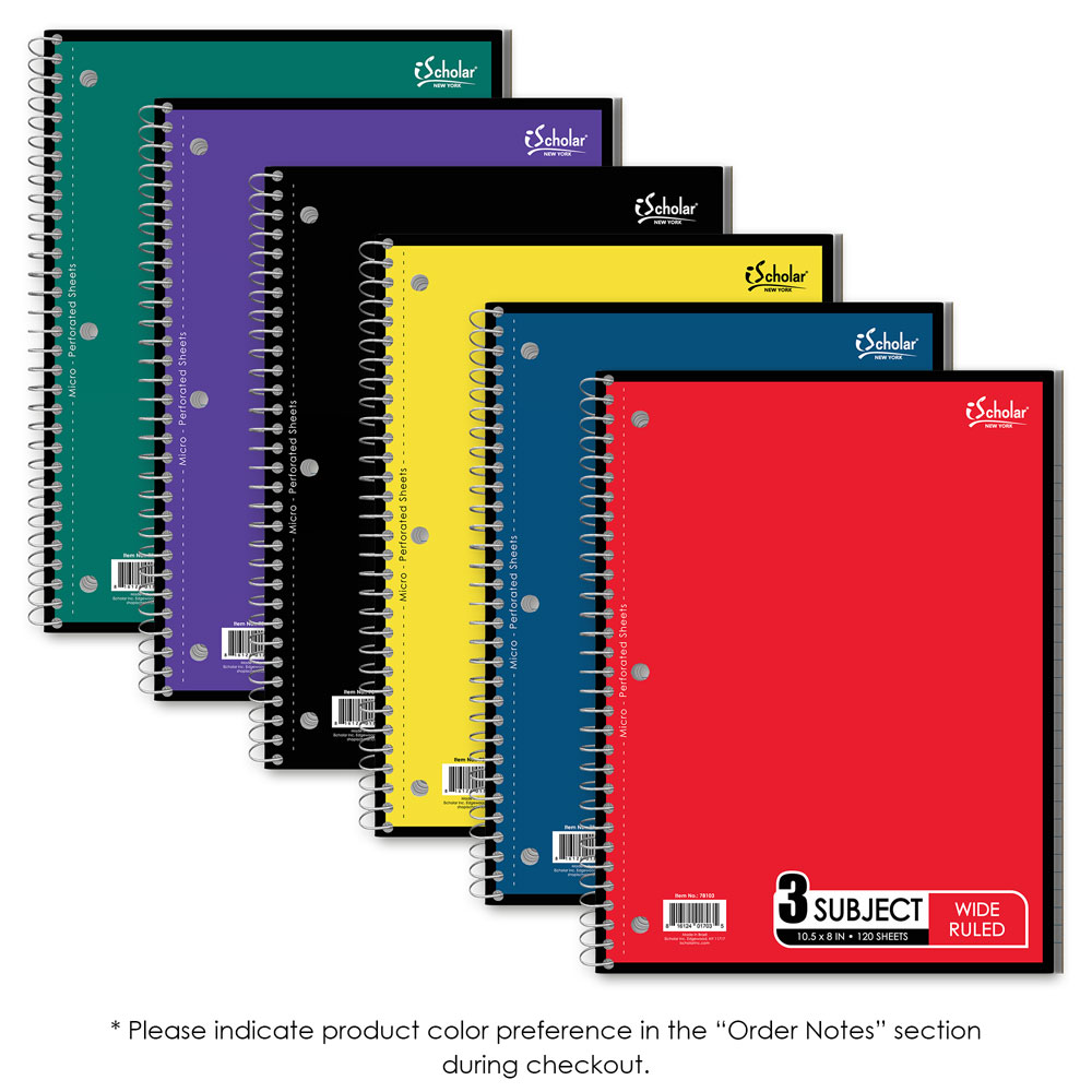  Tri-Fold Academic Planner with Notepad & Contact Book  103796-AC