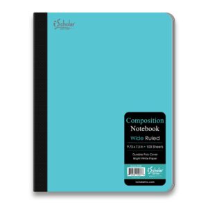 1 Subject Wirebound Notebook 10.5″ x 8″ College Ruled 78102 – iScholar NY