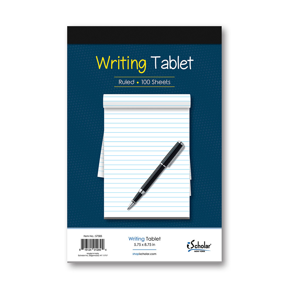 Ruled Writing Tablet 5.75″ x 8.75″ 57585 – iScholar NY